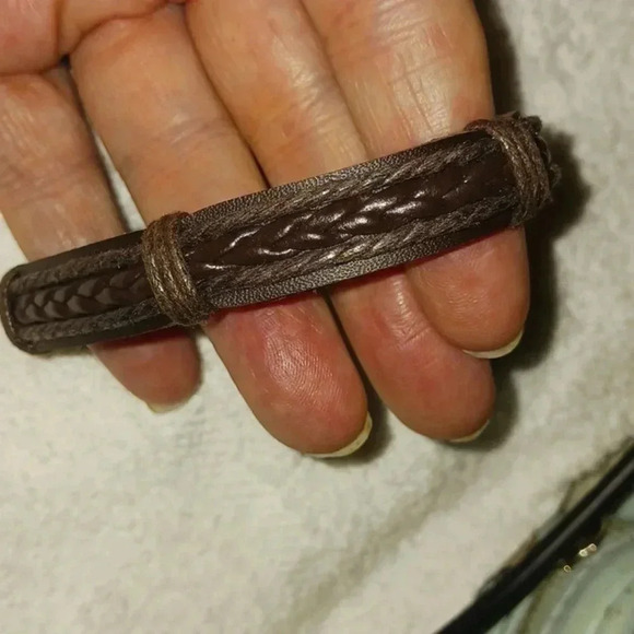 Hand Crafted Jewelry - Handmade Leather Unisex Bracelet